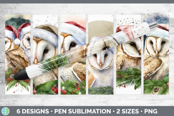 Christmas Barn Owl Pen Wraps Epoxy Sub Review