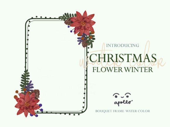 Christmas Flower Winter Frame 01 Review