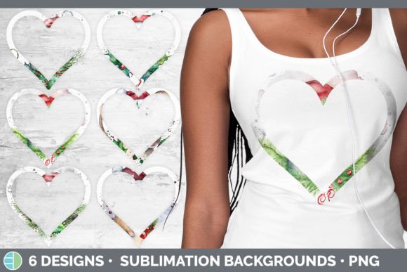 Christmas Mouse Heart Frame Clipart Su Illustrations