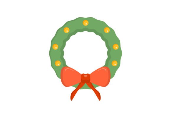 Christmas Wreath Clipart SVG Review for Embroidery Projects
